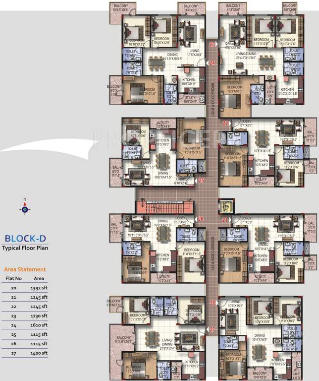 parimala riviera Images for Cluster Plan of Vishnu Parimala Riviera