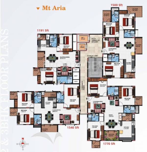  parimala-sunridge Mt Nova Cluster Plan