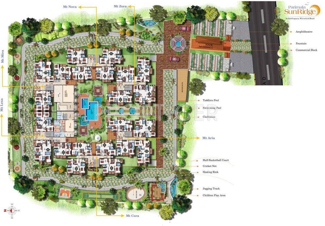  parimala sunridge Images for Layout Plan of Vishnu Parimala SunRidge