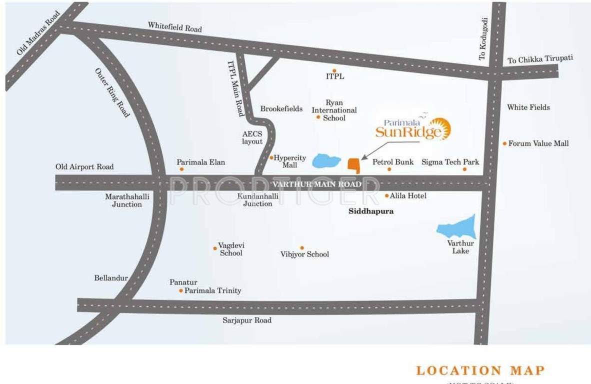  parimala sunridge Images for Location Plan of Vishnu Parimala SunRidge