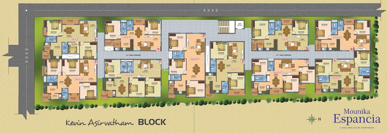 Images for Cluster Plan of Sai Mounika Espancia