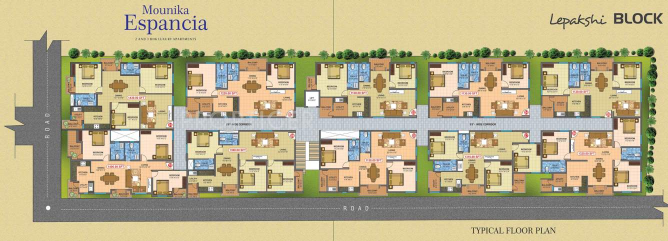 Images for Cluster Plan of Sai Mounika Espancia