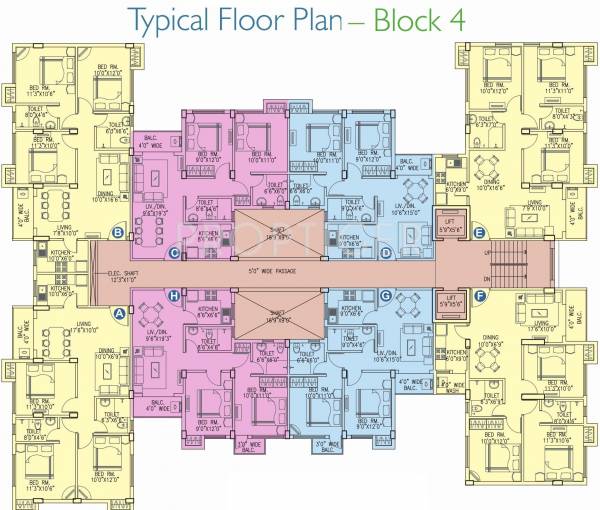 Images for Cluster Plan of Vinayak Citrus Cove
