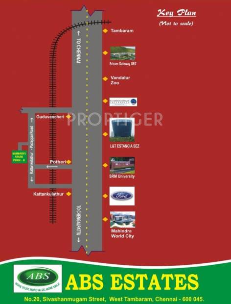 Images for Location Plan of ABS Aishwarya Nagar