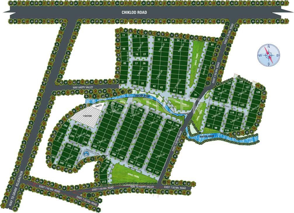 Images for Layout Plan of Lakshya Happy Valley