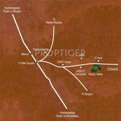 Images for Location Plan of Lakshya Happy Valley