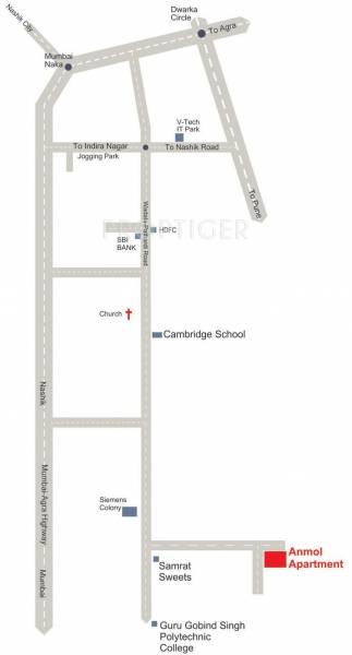 Images for Location Plan of Gajra Anmol Apartment