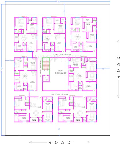  elite Images for Cluster Plan of Aastha Elite