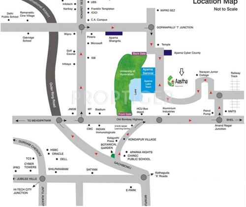  elite Images for Location Plan of Aastha Elite