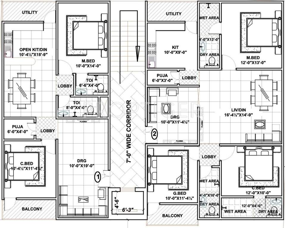 Images for Cluster Plan of SV DD Colony