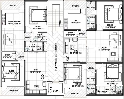 Images for Cluster Plan of SV DD Colony Images for Cluster Plan of SV DD Colony