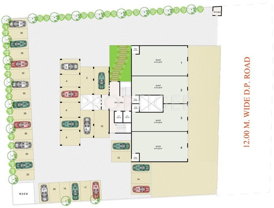 Images for Cluster Plan of Gajra Padmanabh Heights