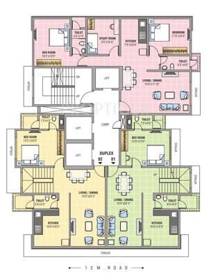 Images for Cluster Plan of Pioneer Swastik Chaitra