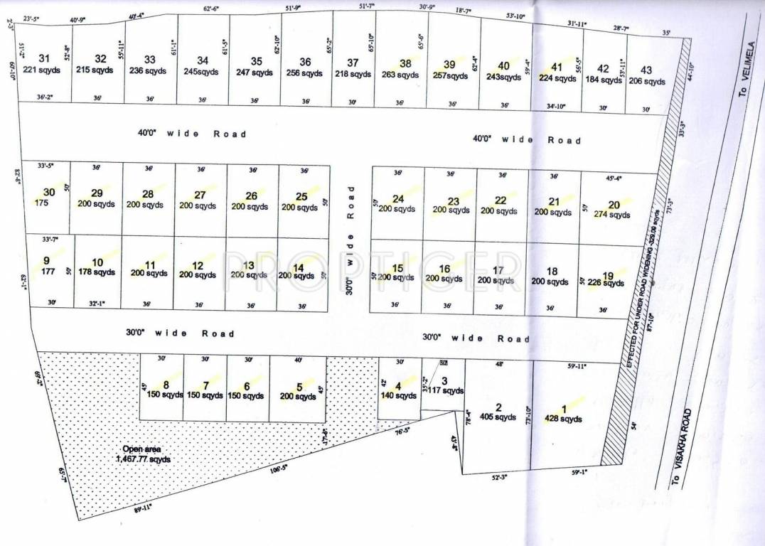 Images for Layout Plan of Sri Srinivasa Sri Nilayam