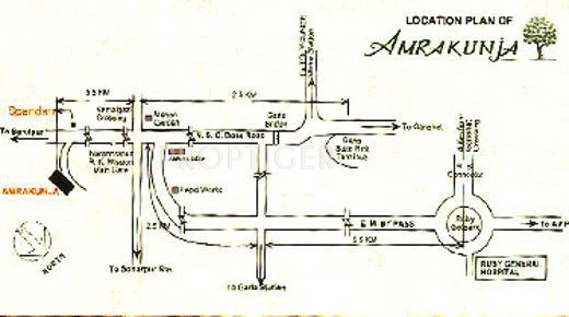 BGA Realtors Amrakunja Location Plan