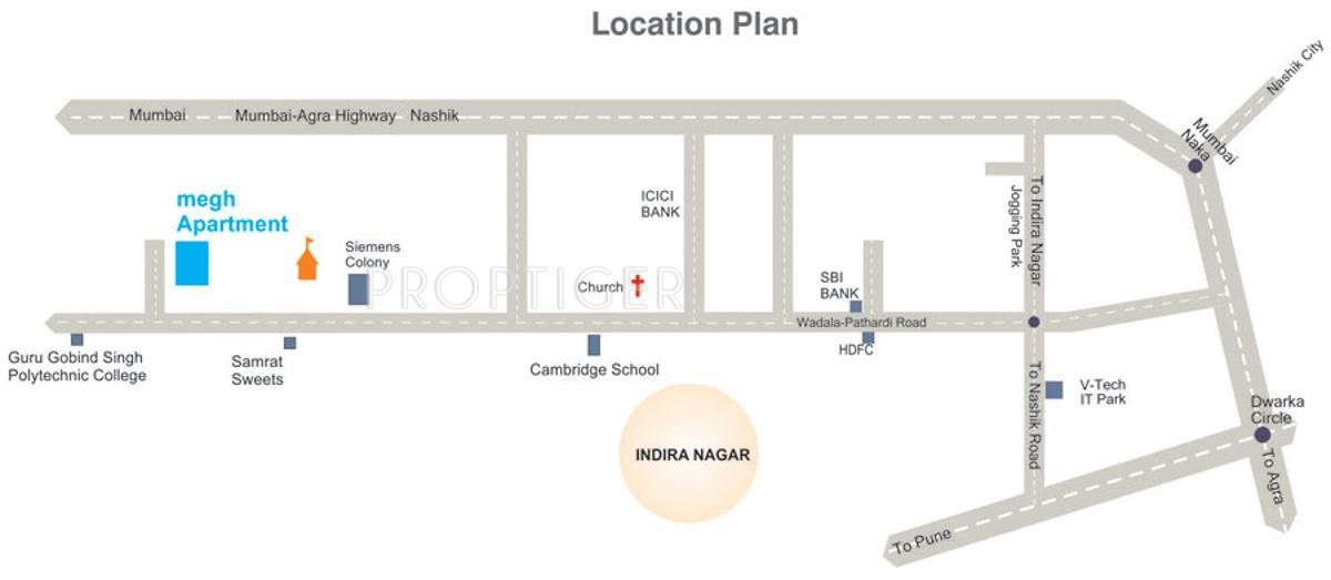 Images for Location Plan of Gajra Megh Apartment