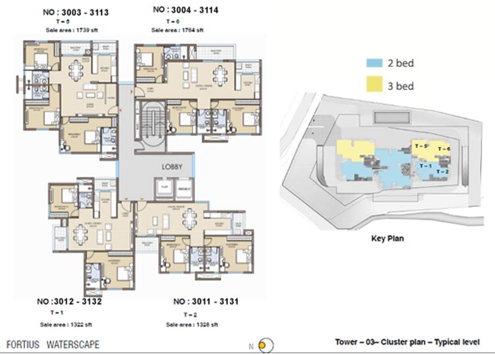  waterscape Images for Cluster Plan of Fortius Waterscape