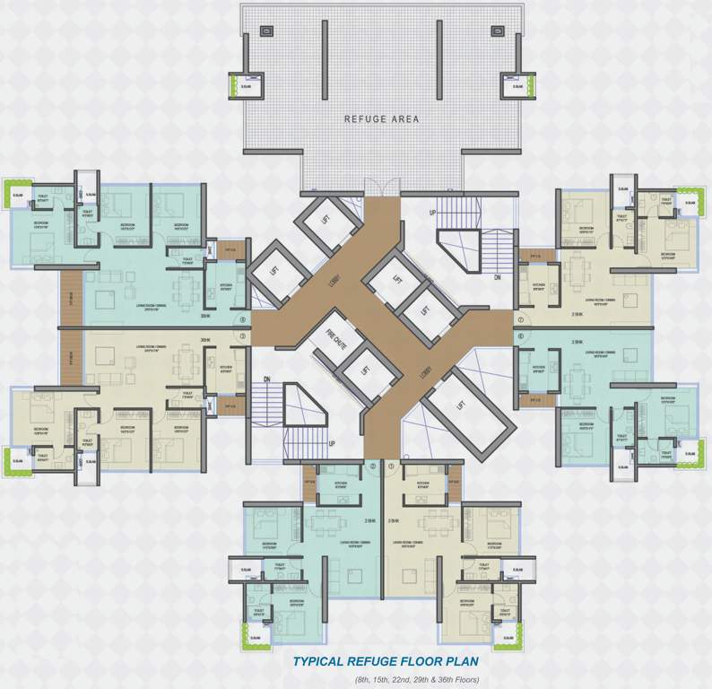  f residences Images for Cluster Plan of  F Residences