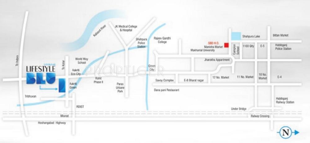 Images for Location Plan of Sanskaar Lifestyle Blu
