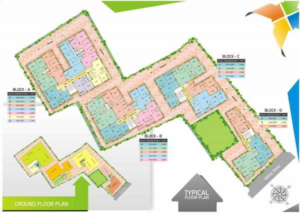  oxford Block A Cluster Plan