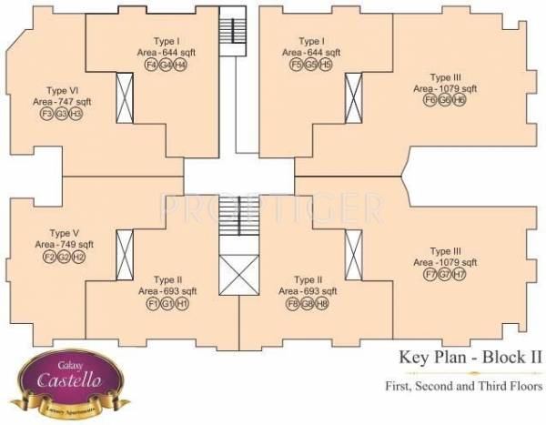 Block 2 Cluster Plan castello Block 2 Cluster Plan
