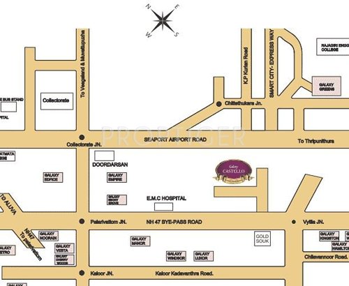 Images for Location Plan of Galaxy Castello castello Images for Location Plan of Galaxy Castello