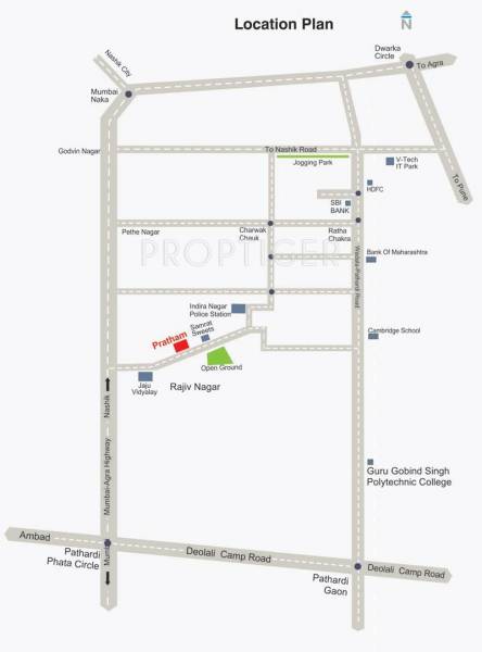 Images for Location Plan of Gajra Pratham Apartment