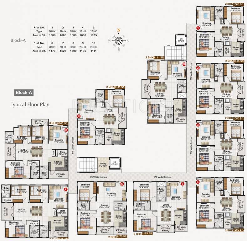 Images for Cluster Plan of VSR VS Sai Ashraya