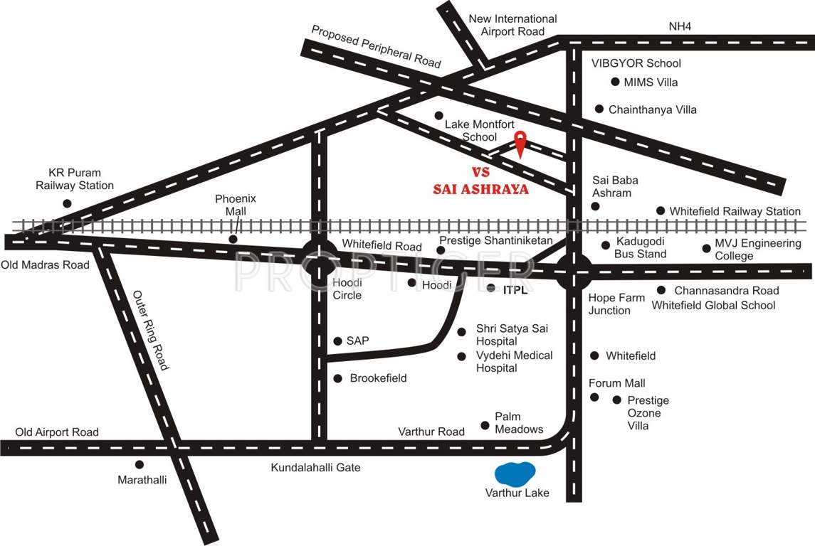  vs sai ashraya Images for Location Plan of VSR VS Sai Ashraya