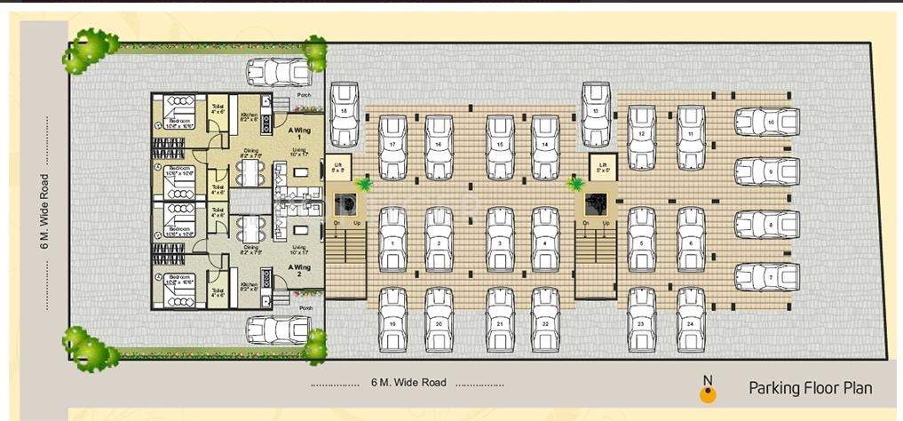 Images for Cluster Plan of Janaki Shri Siddhi Vinayak Apartment