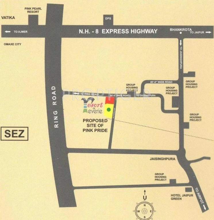 pink pride the suites Images for Location Plan of Unimaxe Pink Pride The Suites