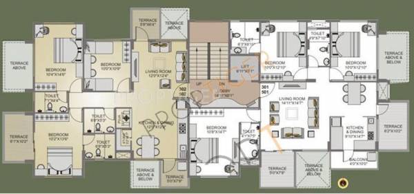 Images for Cluster Plan of Janaki Shree Krishna Apartment