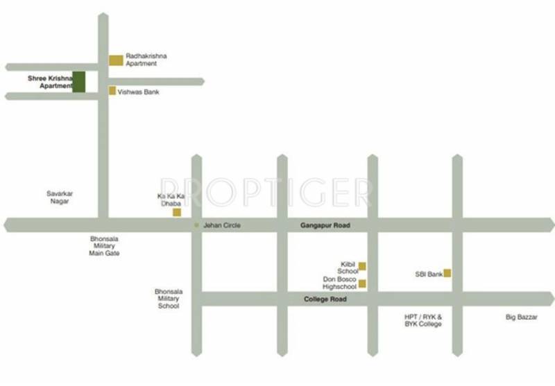 Images for Location Plan of Janaki Shree Krishna Apartment