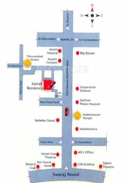 Images for Location Plan of Thrissur Kalindi Residency Images for Location Plan of Thrissur Kalindi Residency