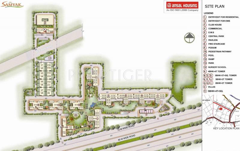 Images for Site Plan of Ansal Heights II Villas