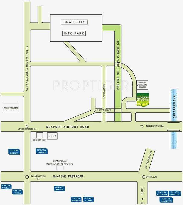 Images for Location Plan of Galaxy Greens