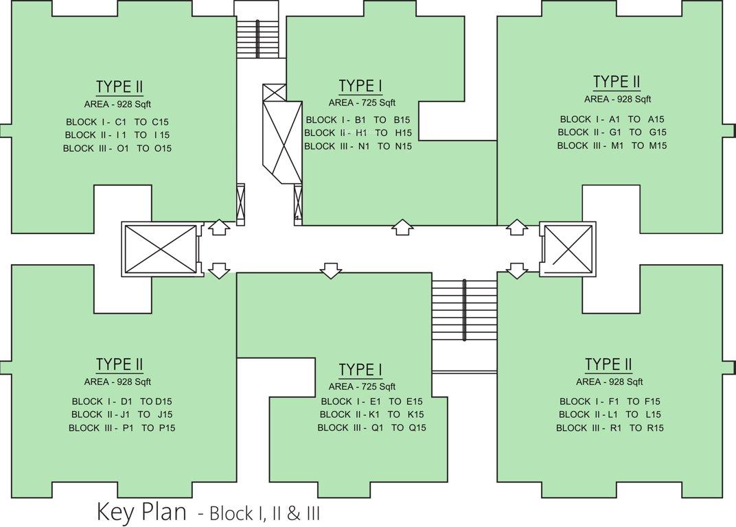  pine court Block A Cluster Plan
