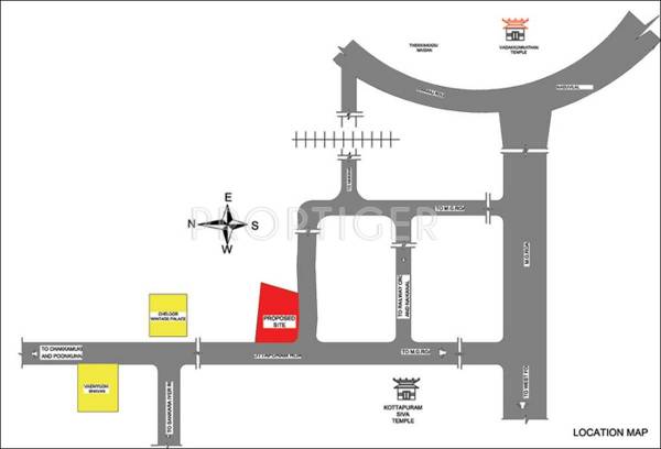 Images for Location Plan of Krishna Achutam Residency Images for Location Plan of Krishna Achutam Residency