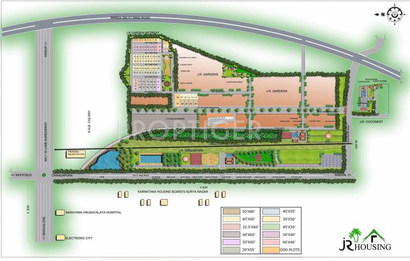 Images for Master Plan of JR Garden Retreat Villas