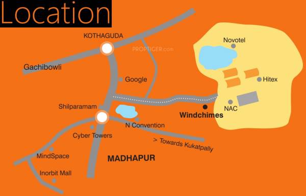 Images for Location Plan of Alekhya Wind Chimes