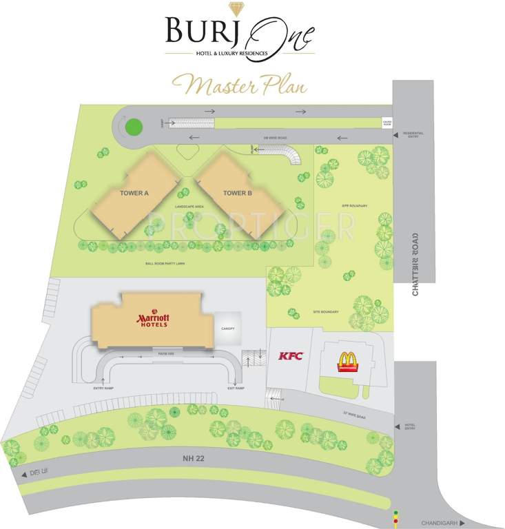 burj one Images for Master Plan of Dhillon Burj One