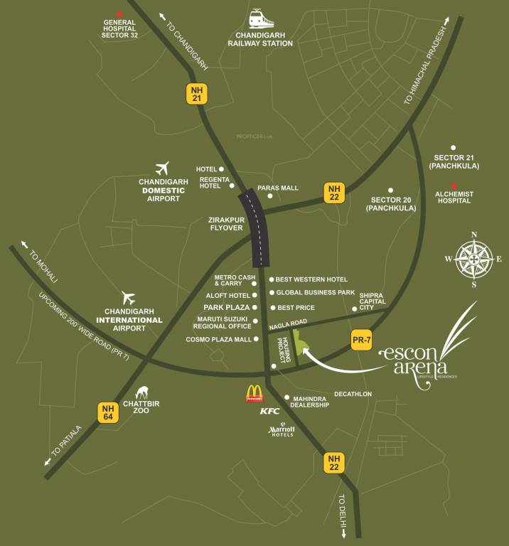 Images for Location Plan of Malwa Escon Arena