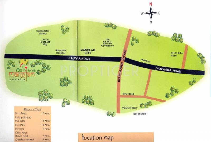 Images for Location Plan of Manglam Ashiana Villa