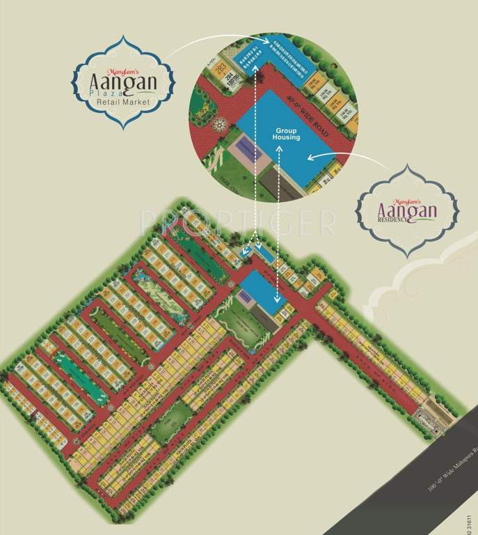 Images for Layout Plan of Manglam Aangan Residency