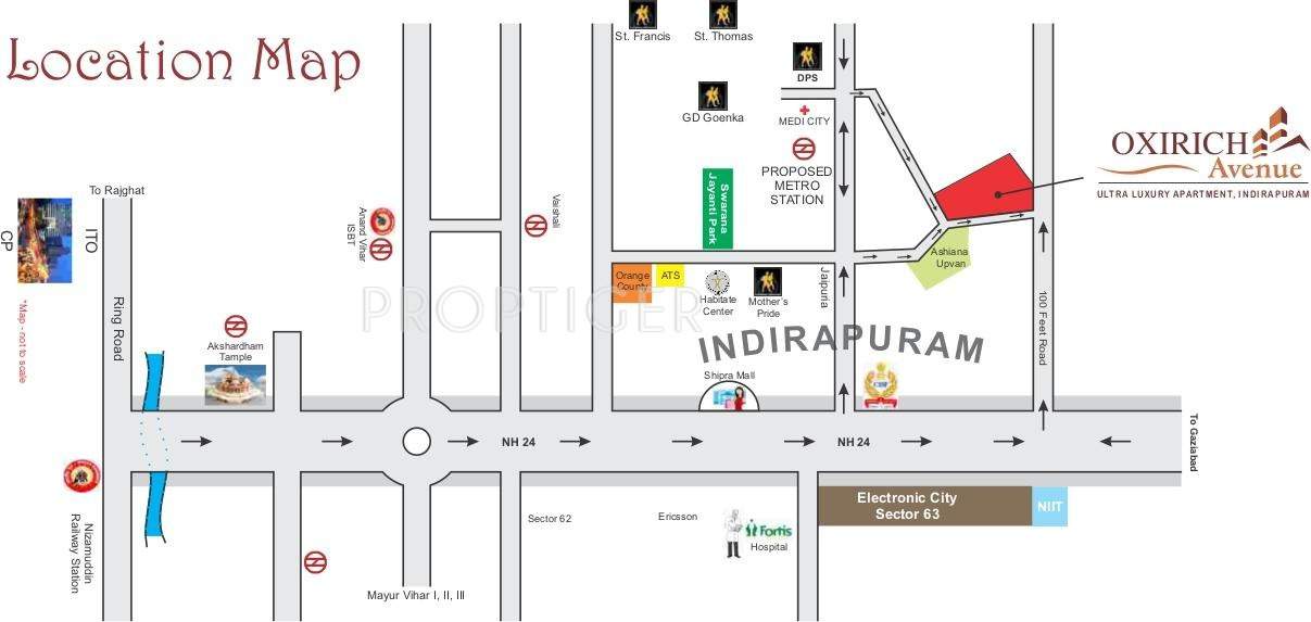  avenue Images for Location Plan of Oxirich Oxirich Avenue