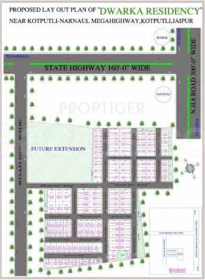 Images for Layout Plan of Dwarkadeesh Dwaraka Residency