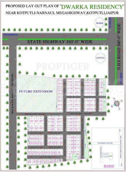 Images for Layout Plan of Dwarkadeesh Dwaraka Residency