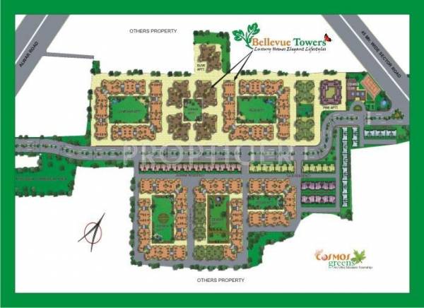 Oxirich Construction Towers Layout Plan