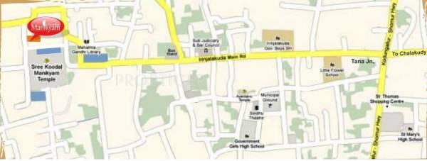 Images for Location Plan of Paradise Manikyam Images for Location Plan of Paradise Manikyam