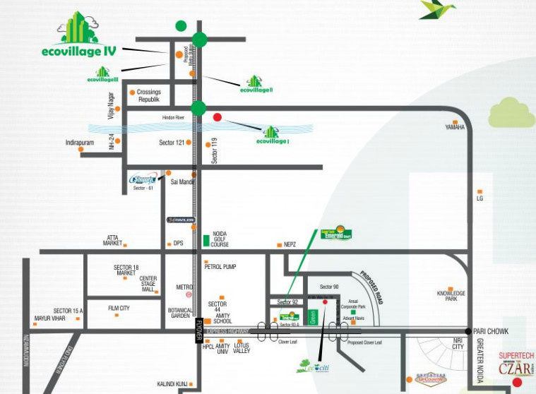  eco village 4 Location Plan